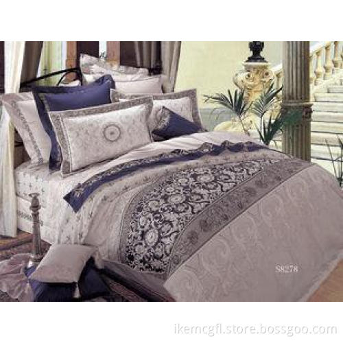 Double Elegant Sateen Bedding Sets For Adult , Luxury Home